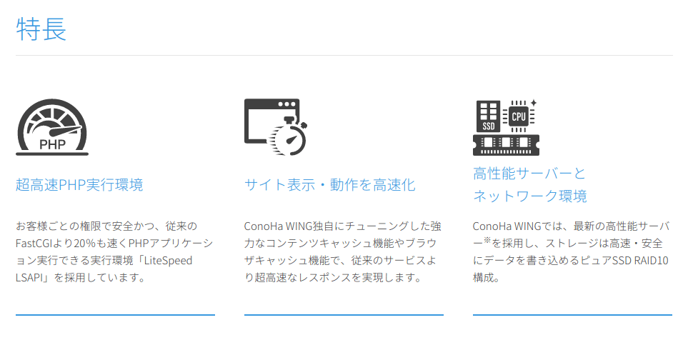 ConoHa WINGによる説明